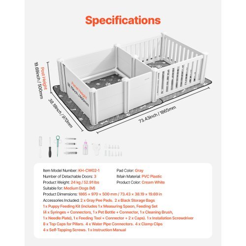 Premium Indoor Whelping & Recovery Enclosure
